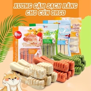 Xương Gặm Orgo Sạch Răng, Thơm Miệng, Bổ Sung Canxi Cho Chó