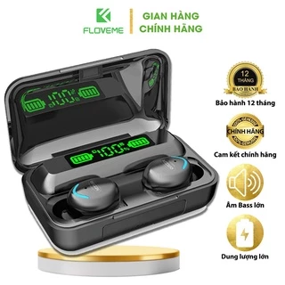 Tai Nghe Bluetooth 5.0 Floveme FL9 Pro Không Dây True Wireless Nhét Tai Cảm Ứng Kiêm Sạc Pin Dự Phòng - F9 PRO