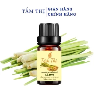 Tinh Dầu Sả Tấm Thị Tinh Dầu Thiên Nhiên Nguyên Chất 100% Lọ 10ml Giúp Phòng Thơm Mát Đuổi Muỗi Và Côn Trùng