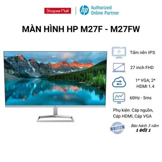 [Nhập ELHP15 giảm 15% tối đa 3TR] Màn hình HP M27F / M27FW - 27 inch FHD IPS 60Hz