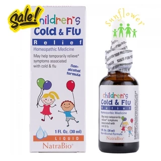 Siro ho cảm lạnh Children’s Cold Flu của Mỹ