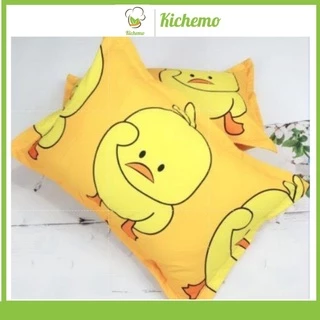 Vỏ gối nằm cotton poly_vỏ gối đẹp,dễ thương_hàng không kèm ruột_ kích thước 45x65