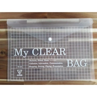 BÌ NÚT A4 DÀY VC-A4 E325 - MY CLEAR BAG A4 E325