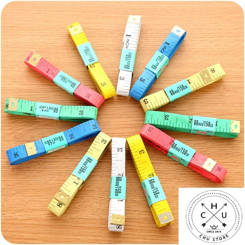 Thước dây đo dài 1,5m Thước Đo Đạc độ dài, May Đồ, Đo 3 Vòng – Chustore Rẻ Vô Địch