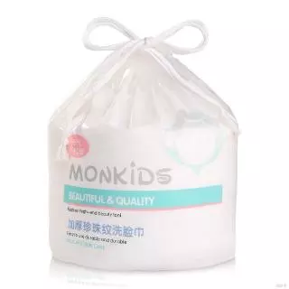  Khăn lau mặt mềm khô & ẩm dùng 1 lần chăm sóc da Monkids