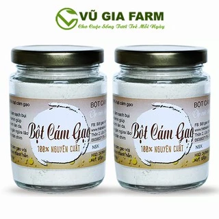 Combo 2 Bột Cám Gạo Bảo Lộc Vũ Gia (100g/hũ)