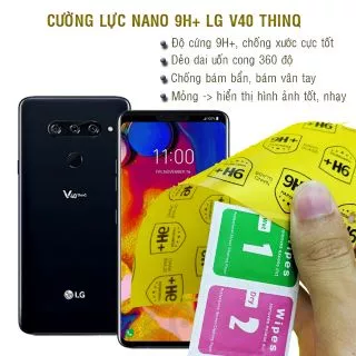 Dán cường lực dẻo nano LG V40 ThinQ