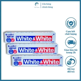 Kem đánh răng White & White Nhật Bản 150g