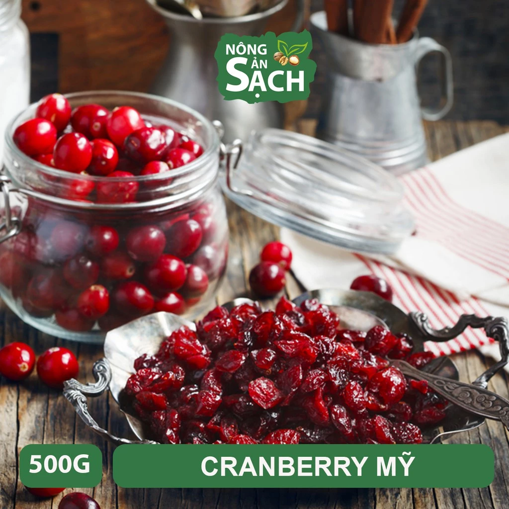 Nam Việt Quất Mỹ - Cranberry Sấy