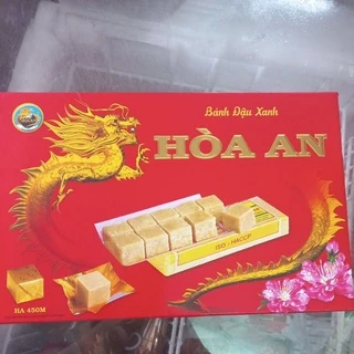 Bánh đậu xanh Hòa An 350g, tổng KL 420g