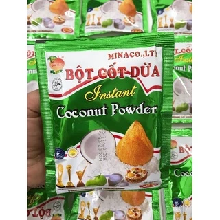 Bột Cốt Dừa Minaco Gói 50g ( coconut powder )