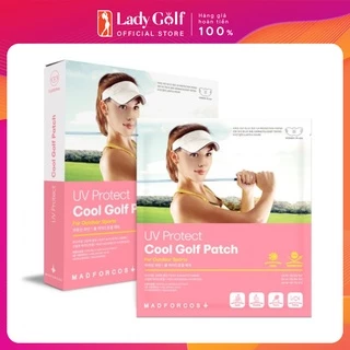 Mặt nạ golf chống UV GOLF PATCH, Tinh chất thiên nhiên, Hộp 5 miếng, Hàn Quốc