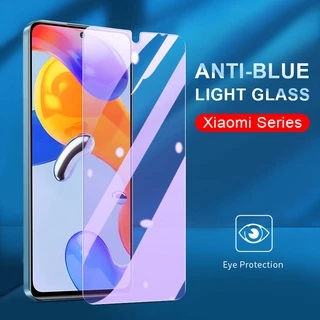 Kính Cường Lực Chống Ánh Sáng Xanh Cho Xiaomi Mi 11T 10T 9T Pro 11 Lite Poco F2 F3 X3 NFC GT M3 M4 Pro Redmi NOTE 11 11S 10 9 9s 8 7 Pro Max 5G 9T 10 9 9A 9C 8 8A 7 7A