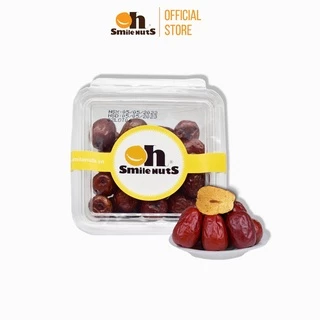 Táo Đỏ Khô Tân Cương Smile Nuts hộp 110g - Nhập khẩu Tân Cương - Hàng khô tự nhiên vị ngọt thanh dễ ăn