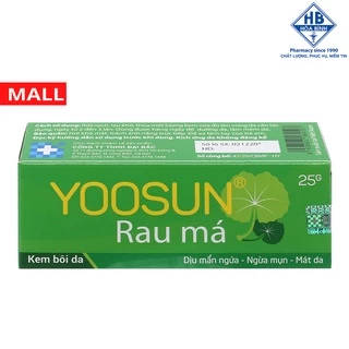 YOOSUN RAU MÁ - Kem bôi da dịu mẩn ngứa, ngừa mụn, mát da