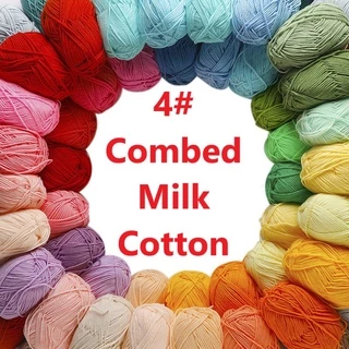 Len 4# Combed Milk Cotton mềm mại