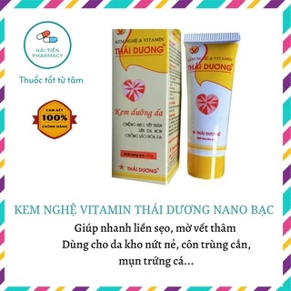 Kem nghệ Thái dương - 20g - Nano bạc - ngừa mụn, ngừa thâm nám, côn trung cắn