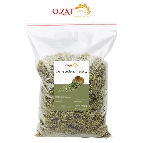 [BÁN SỈ] Lá hương thảo sấy khô OZAT FOOD 500g - 1kg đuỗi muỗi tăng cường trí nhớ hệ miễn dịch