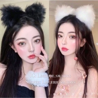 Bờm Tai Cáo/ Tai Mèo lông 🐈🐱(kèm video+ảnh thật sản phẩm)