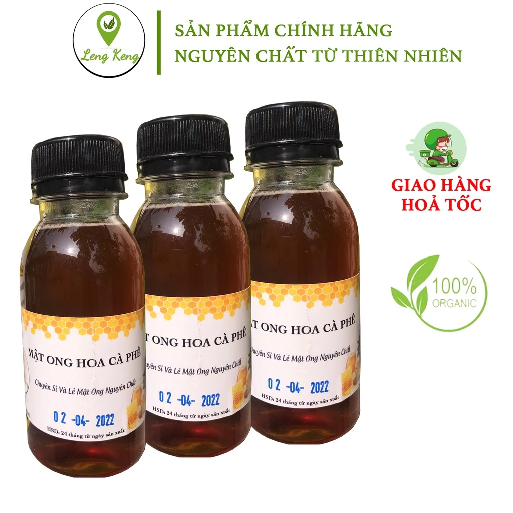 Mật Ong Nguyên Chất Hoa Cà Phê LengKengFarm - Mật Ong Tự Nhiên Hoa Cà Phê