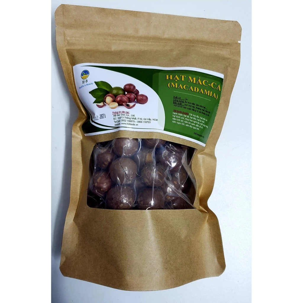 Mắc ca (Macadamia) - nhập khẩu Úc, 500g