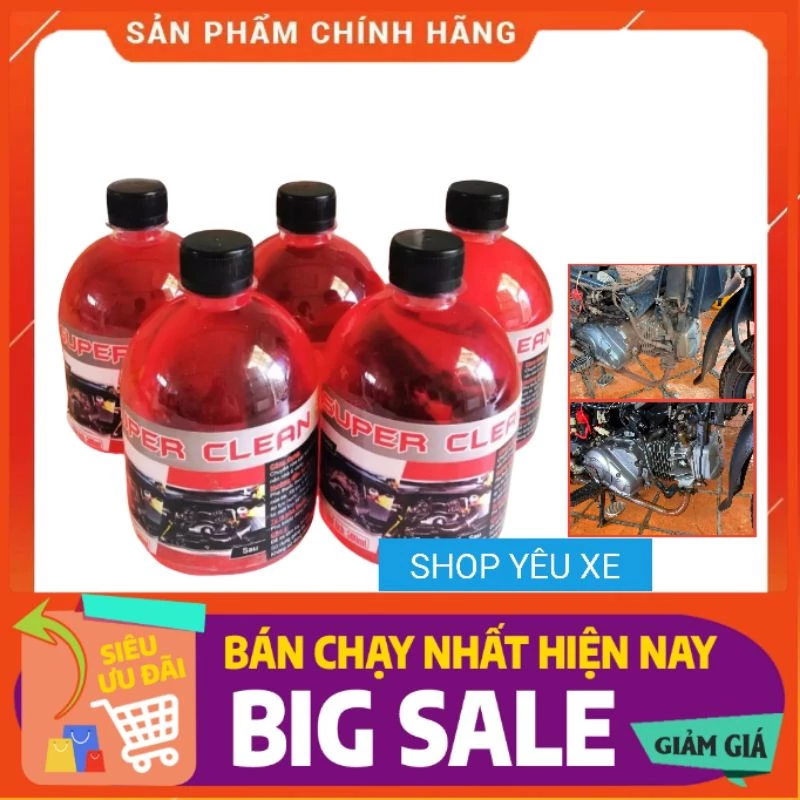 DUNG DỊCH TẨY RỬA ĐẦU BÒ LỐC MÁY KHÔNG CHẠM SIÊU MẠNH👍SUPER CLEAN👍TẨY RỬA Ố VÀNG TRÊN MỌI VẬY LIỆU NHƯ NHÔM...