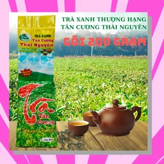 [THƯỢNG HẠNG] Trà Xanh Tân Cương Thái Nguyên (200Gram x 1 Gói) - Chè Xanh Thái Nguyên Hảo Hạng - Trà Bắc Thượng Hạng