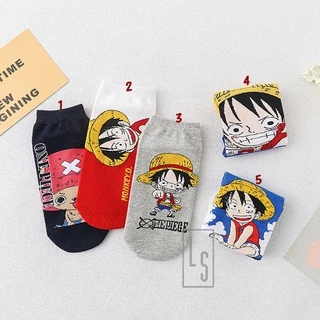 Vớ One Piece Ngắn Cổ - Tất Luffy Ngắn Cổ