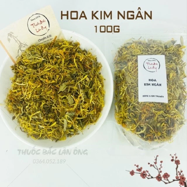 100g Hoa Kim Ngân (Loại Thượng Hạng)