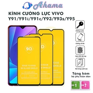 Kính Cường Lực Vivo Y91 Y91i Y91c Y93 Y93s Y95 Y1s Full màn độ bền cao chống trầy xước rơi vỡ màn hình