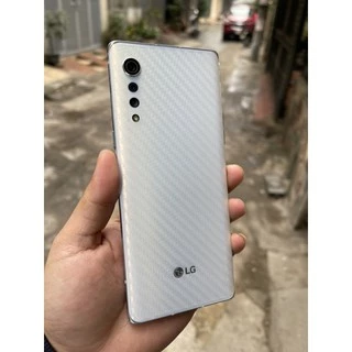 dán lưng vân carbon LG velvet