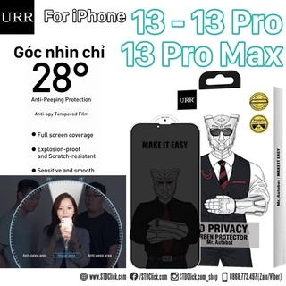 KÍNH CƯỜNG LỰC IPHONE 13 PRO MAX - 13 PRO - 13 URR AUTOBOT CHỐNG NHÌN TRỘM CHÍNH HÃNG HÀNG CHUẨN