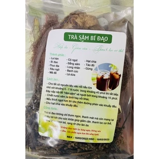 Trà sâm bí đao 13 vị , sâm bí đao, trà đẹp da, giảm cân, detox cơ thể, giảm cân an toàn