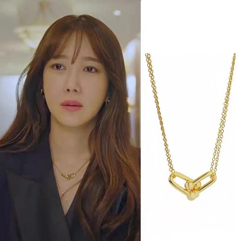 Dây chuyền vòng cổ giống chị đẹp Lee Ji Ah - Shim Su Ryeon trong Penthouse (có ảnh thật)