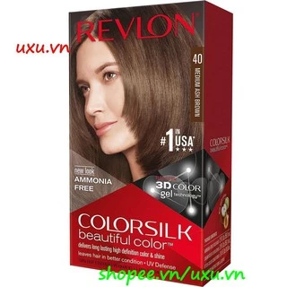 Thuốc Nhuộm Tóc Revlon Số 40 Màu Nâu Ánh Tro Vừa Colorsilk, Với uxu.vn Tất Cả Là Chính Hãng.