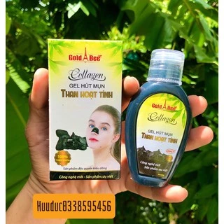 Gel lột mụn than hoạt tính Collagen Gold Bee