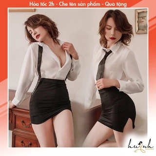 Đồ Hóa Trang Cosplay Thư Ký Cô Giáo Sexy  - CO13