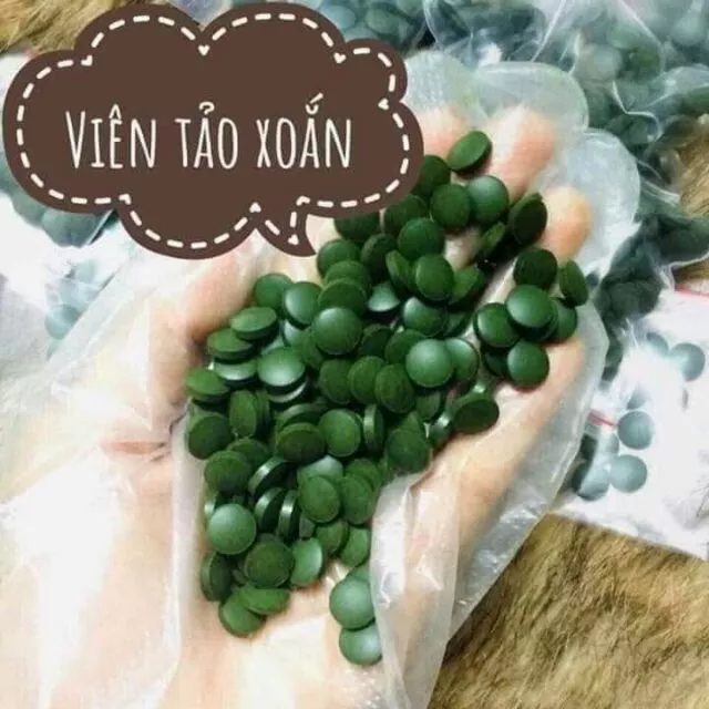 mặt nạ viên tảo xoắn nhật bản