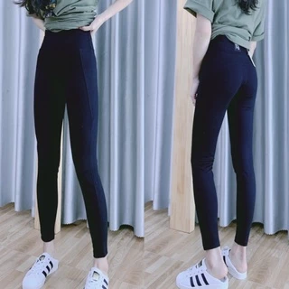 Quần legging wang cạp cao nâng mông nịt bụng tôn dáng hàng đẹp loại 1 ảnh thật shope quay chụp