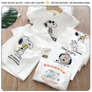 [nhiều mẫu lựa lựa] ÁO THUN NAM NỮ UNISEX PEANUTS 2 CÓ SIZE TRẺ EM CHO CẢ GIA ĐÌNH vuhuyenstore V1812 3158