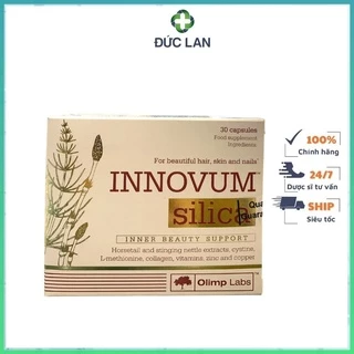 INNOVUM SILICA - BỔ SUNG DƯỠNG CHẤT CHO DA, TÓC VÀ MÓNG TAY KHỎE ĐẸP - TÓC SUÔN MƯỢT, NGĂN RỤNG TÓC