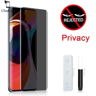 UV Kính cường lực toàn màn hình chống nhìn trộm cho Xiaomi Mi 13 12 12s 11 10 Pro Ultra 10s Note 10 Pro Lite 4G 5G 2022