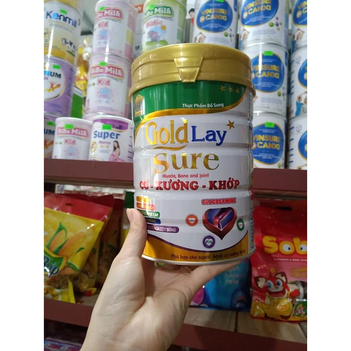 Sữa goldlay sure cơ xương khớp 900g - HSD 2026