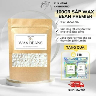 100GR SÁP WAX LÔNG NÓNG TẨY LÔNG CAO CẤP PREMIER NHẬP KHẨU USA