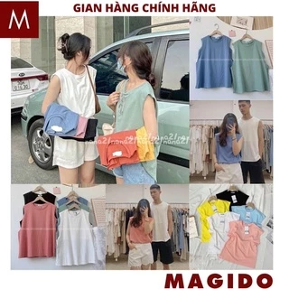 Áo Thun Ba Lỗ TanK Top Oversize Nhiều Màu - Áo Tank Top Free Unisex Nam Nữ Đều Mặc Được -MAGIDO