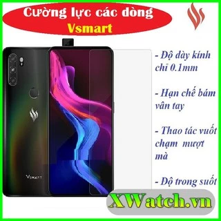 Cường lực 2.5D Vsmart Live 4 / Joy 2 / Star 5 JOY 3 JOY 4 ACTIVE 1+ ACTIVE 1 BEE BEE 3  trong suốt