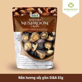 Nấm hương sấy giòn DJ&A Úc - 65g