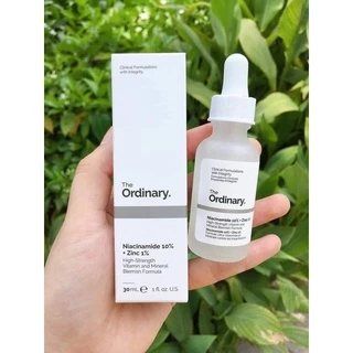 ( BẢN CANADA) Tinh Chất Dưỡng The Ordinary Niacinamide 10% + Zinc 1% 30ml (THANH LÝ HÀNG RÁCH VỎ)