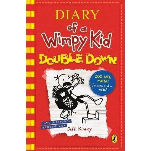 Sách: Diary Of A Wimpy Kid - Chú Bé Nhút Nhát: Double Down (Vol 11- Phiên bản Tiếng Anh)