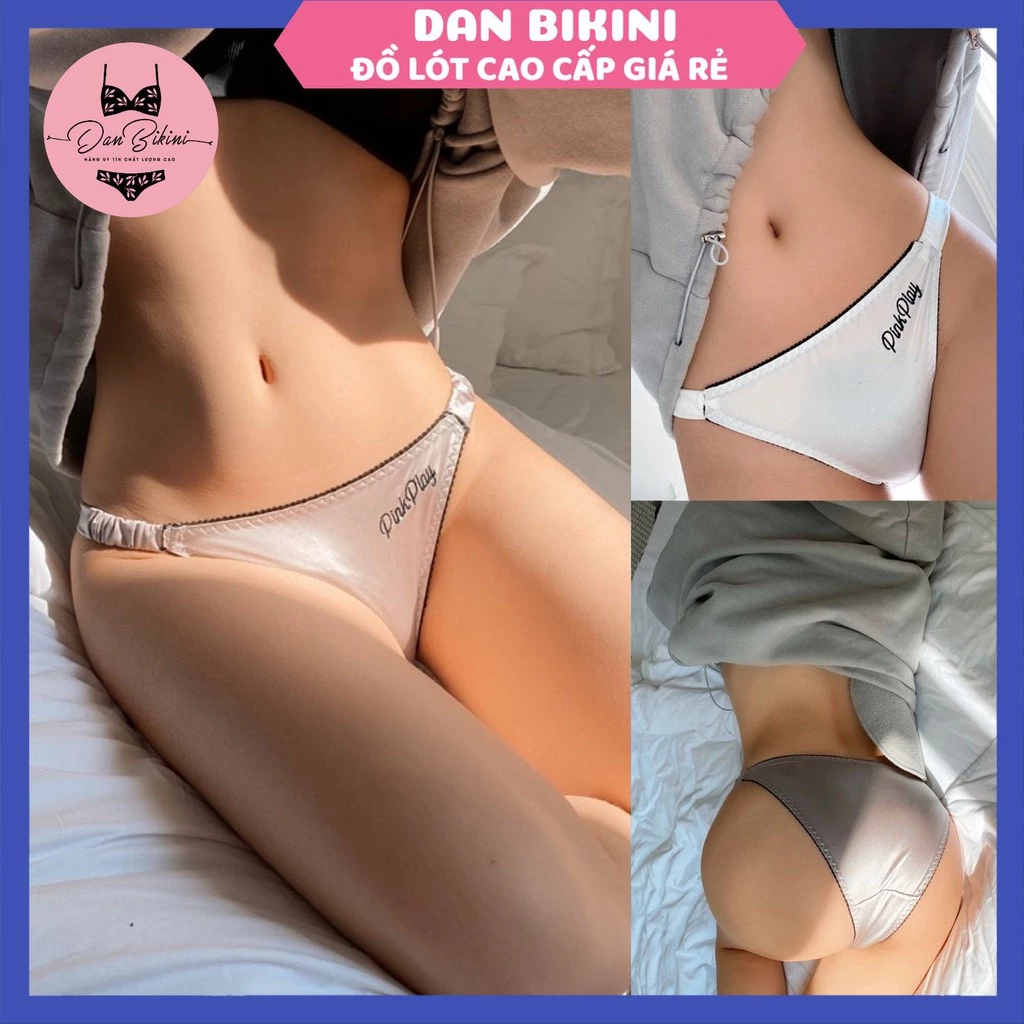 Quần Lót Nữ Sexy ❤️FREESHIP❤️ Quần Lót Sexy Pink mềm mại thoáng mát co giãn mã 024